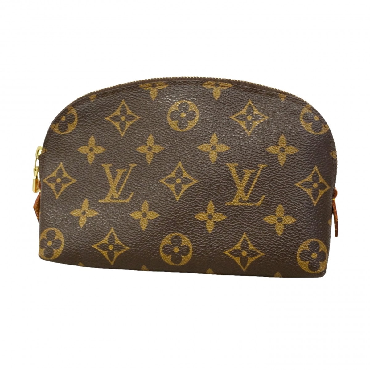 【6db0916】ルイヴィトン ポーチ モノグラム ポシェットコスメティックPM M47515 ブラウン【中古】レディース