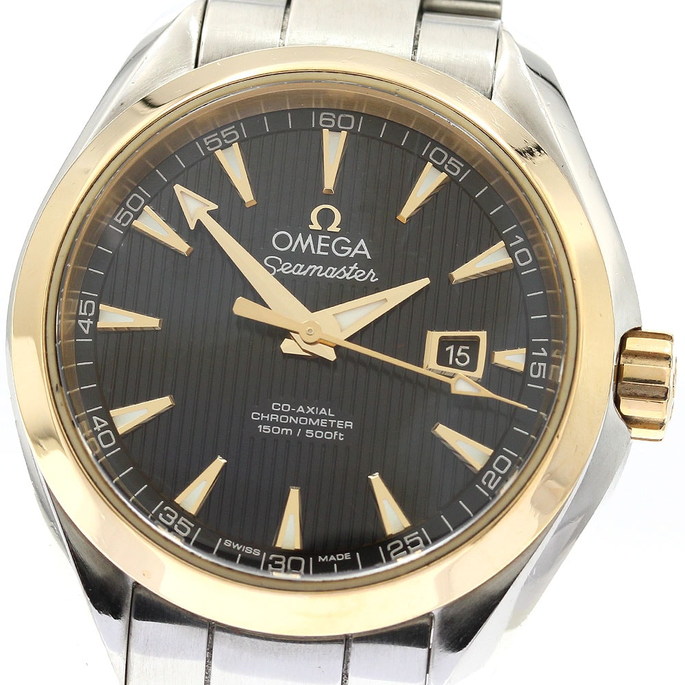 オメガ シーマスター アクアテラ レディース 【中古】