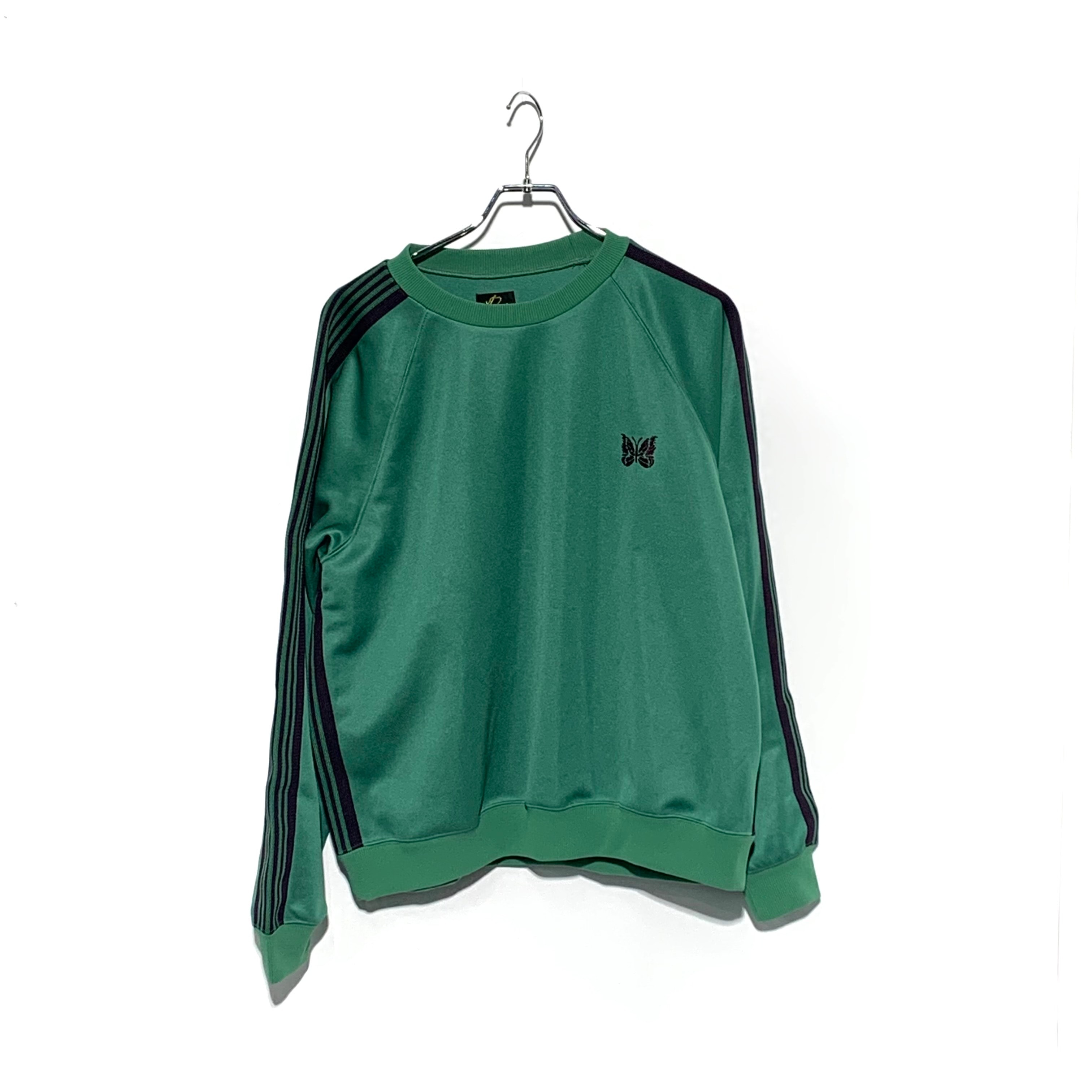 Needles Track Crew Neck Green