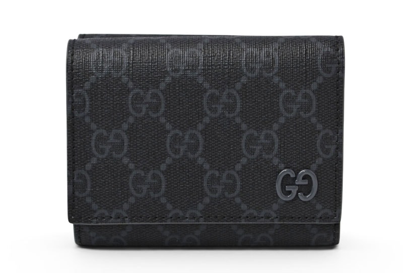 【新品未使用】GUCCI GGスプリーム ディテール付　財布　769225 A+ (新品・未使用(ワケあり))】グッチ 未使用 ミニ財布/三つ折り GG