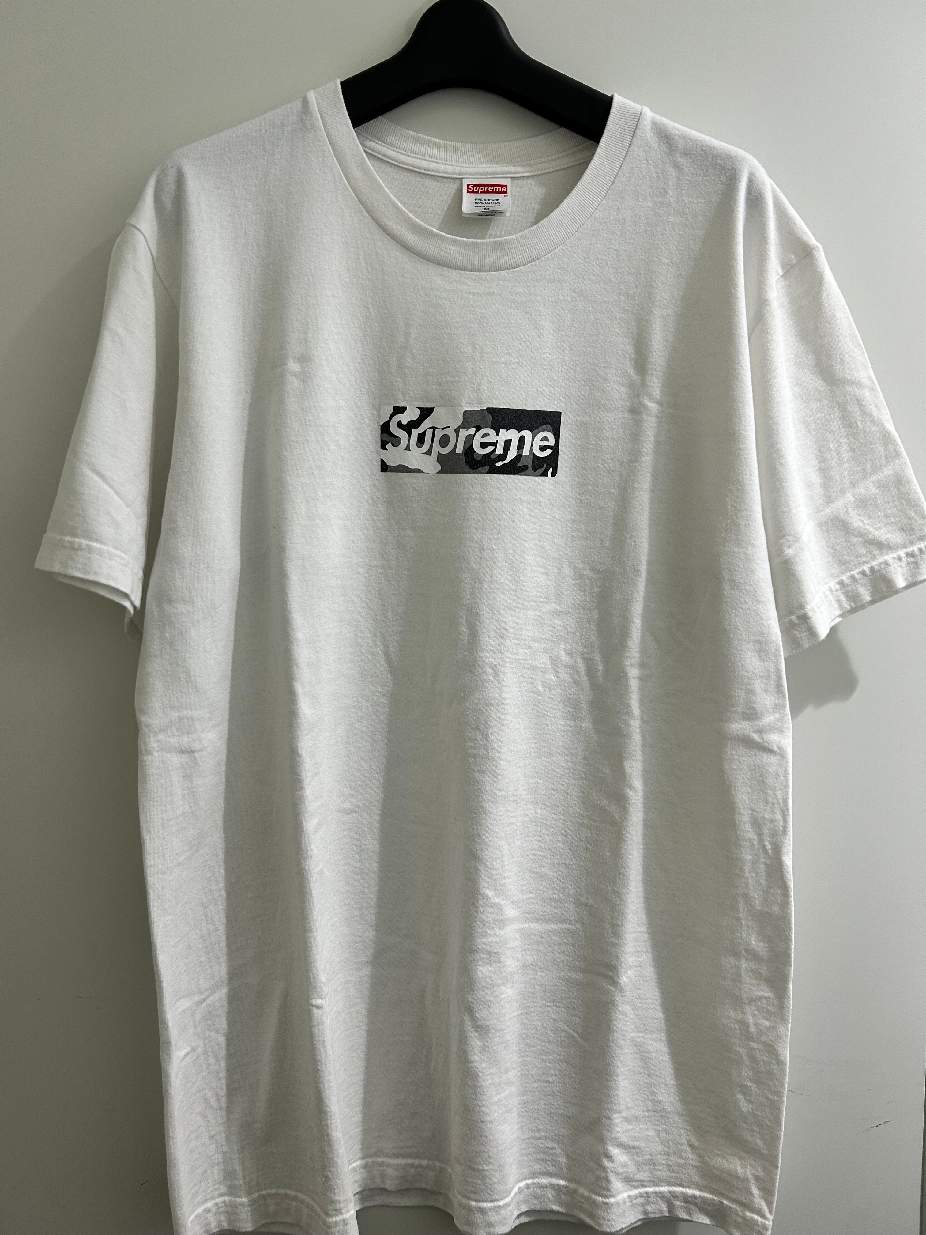 Supreme Miami Box Logo Tee "White"