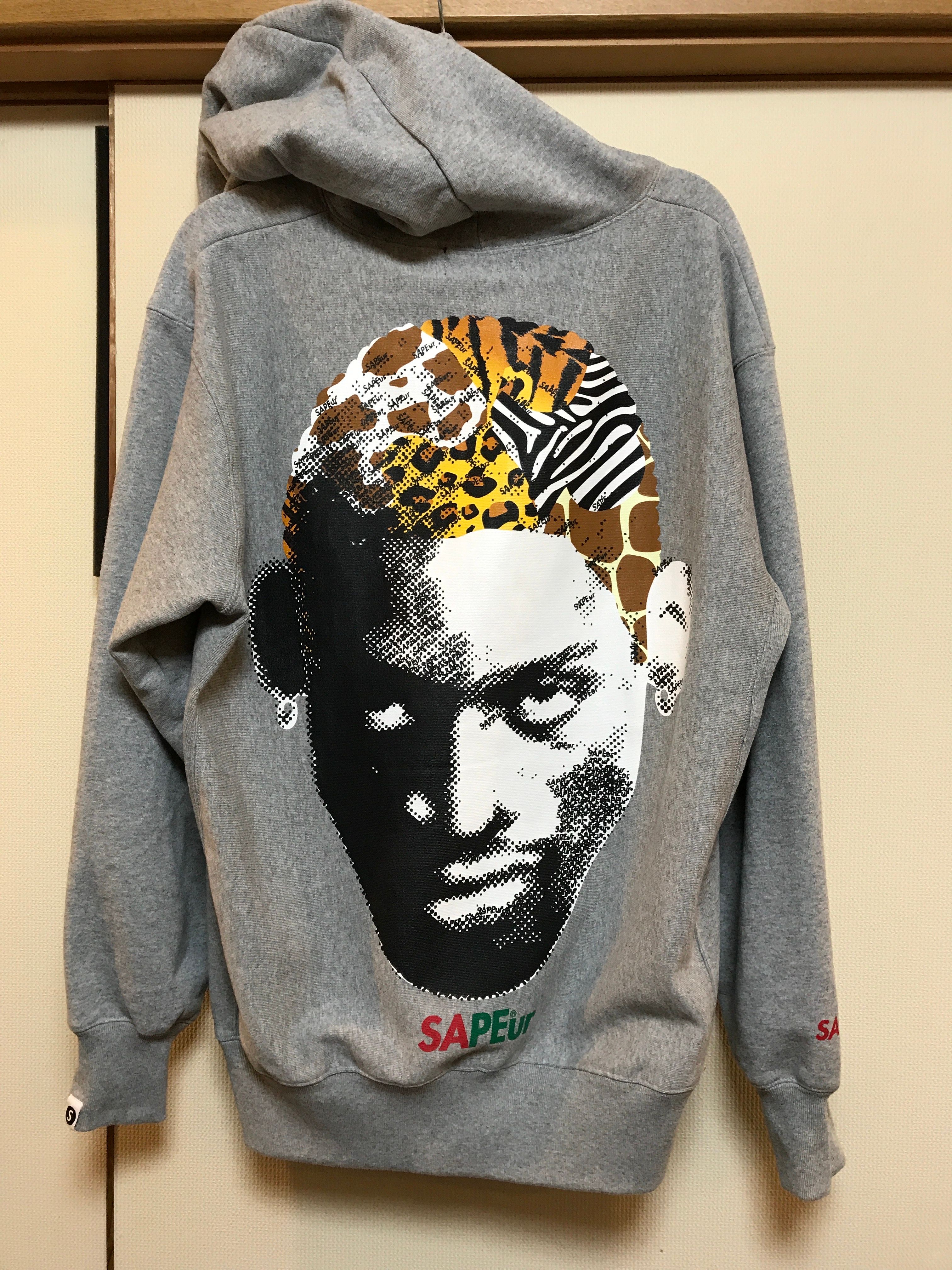SAPEur SAFARI HEAD HOODIE "Gray"