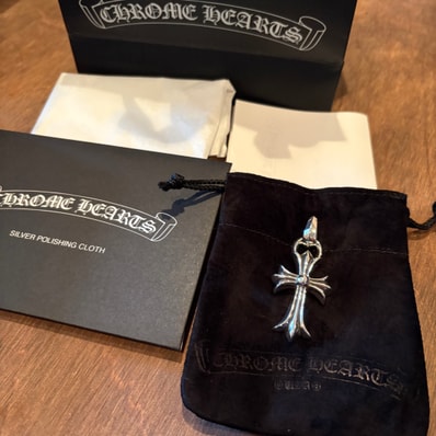 Chrome Hearts CH Cross Pendant Small / Plain Bail "Silver"