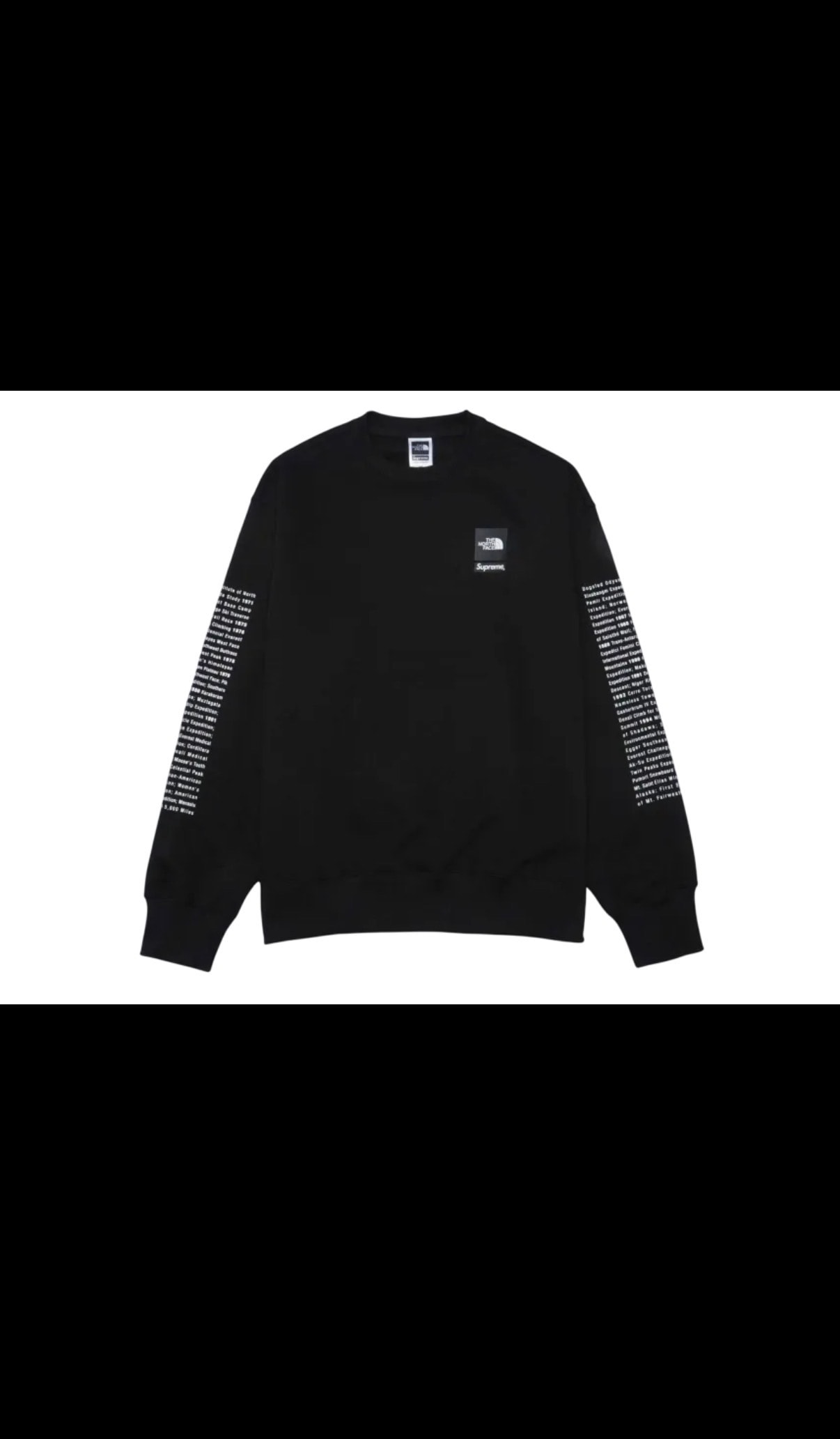 Supreme x The North Face Crewneck 