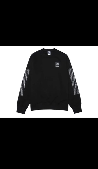 Supreme x The North Face Crewneck "Black"