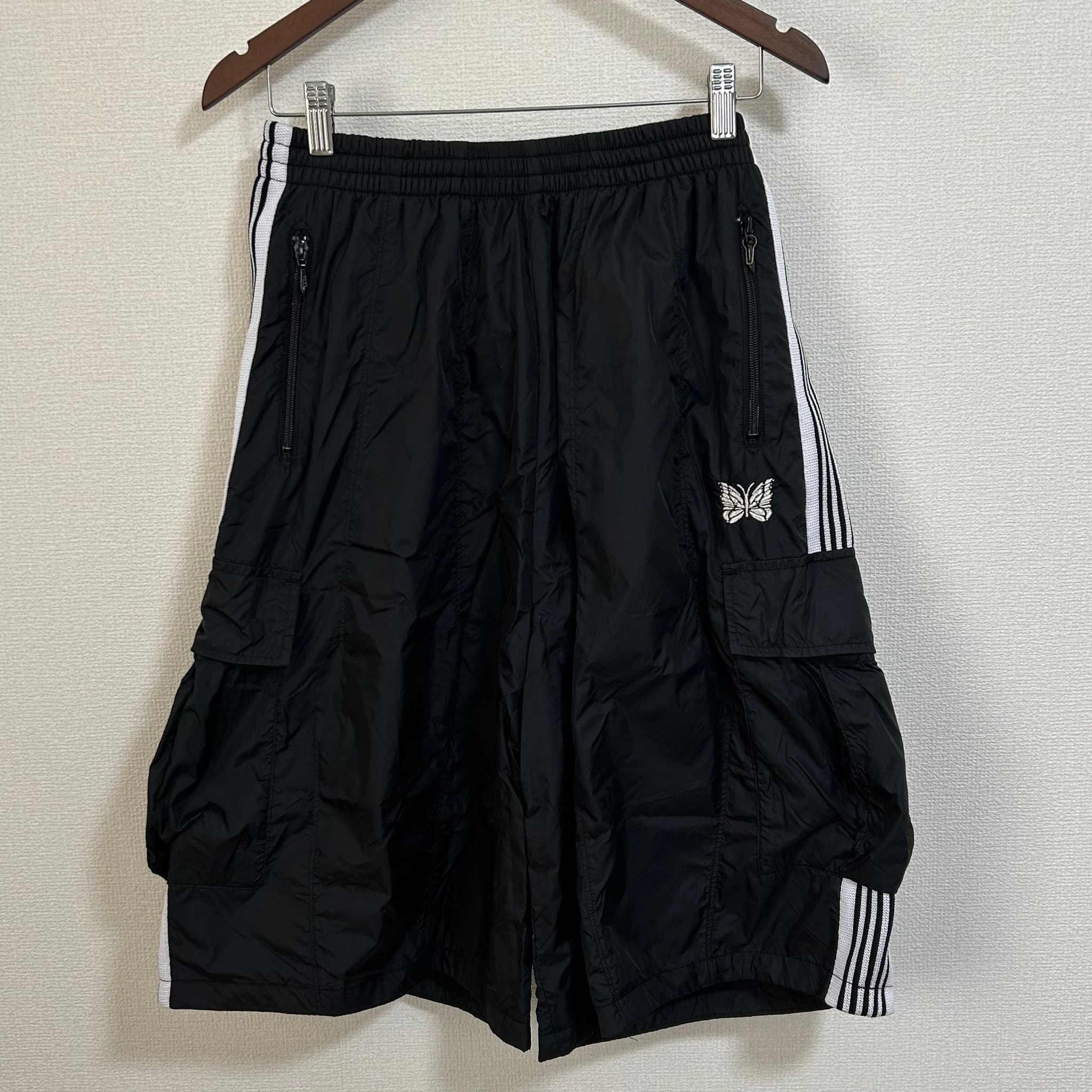 NEEDLES Exclusive Item H.D. Nylon Track Short "Black"
