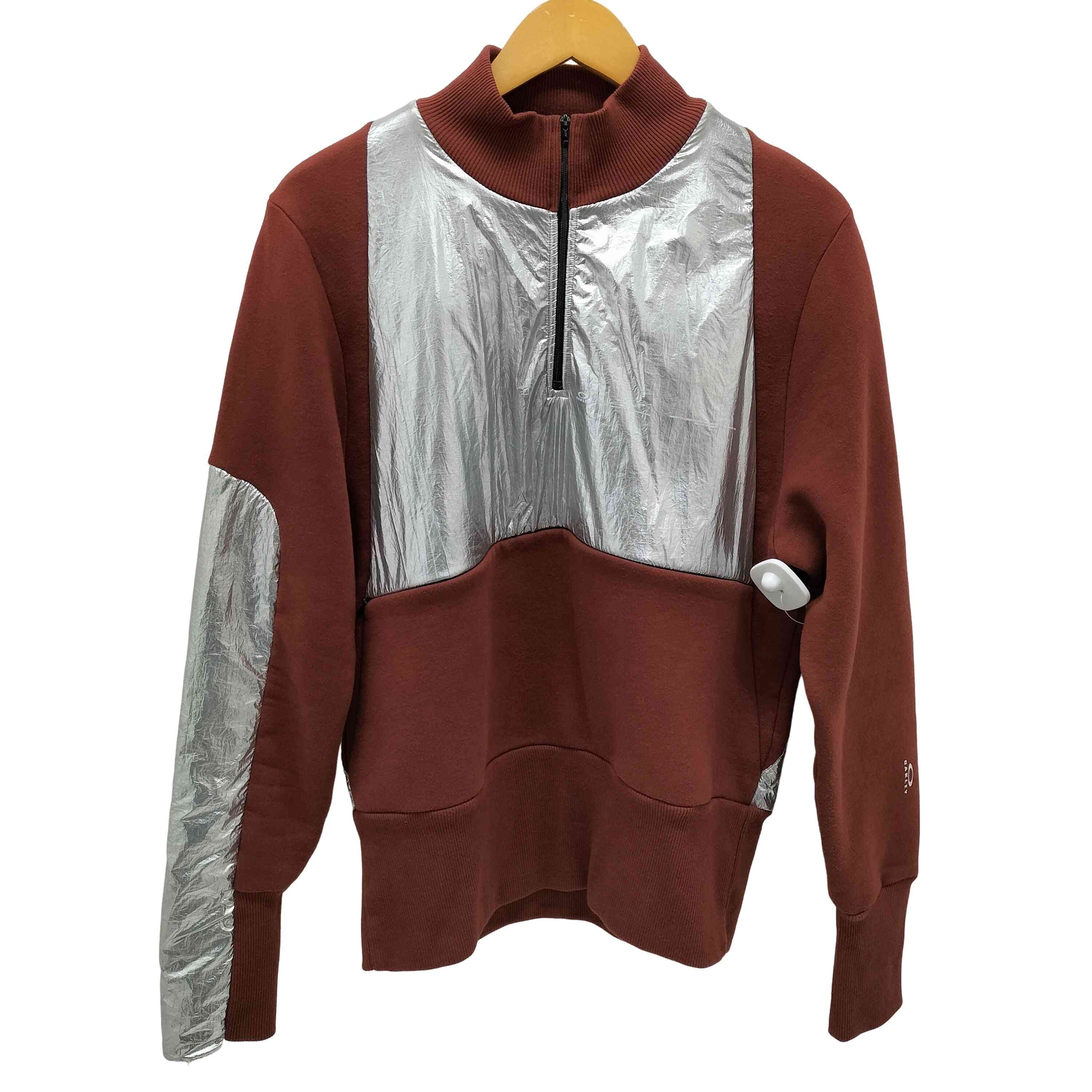 Samuel Ross Half Zip Pullover Metallic Patch 切替 スウェット【1142486886316】