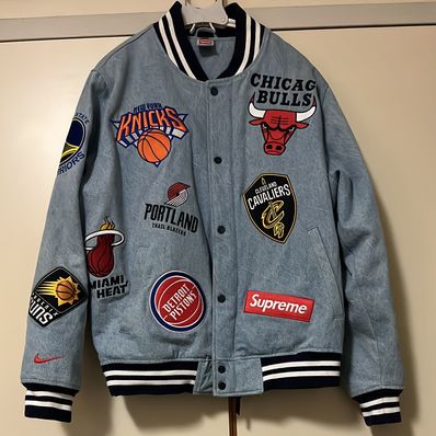 Supreme / Nike®/NBA Teams Warm-Up Jacket "Blue"