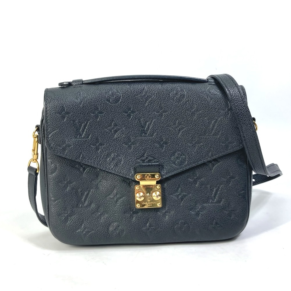 ルイヴィトン LOUIS VUITTON ポシェット メティスMM M41487 モノグラムアンプラント 斜め掛け 2WAY ハンドバッグ ショルダーバッグ モノグラムアンプラントレザー ノワール ブラック