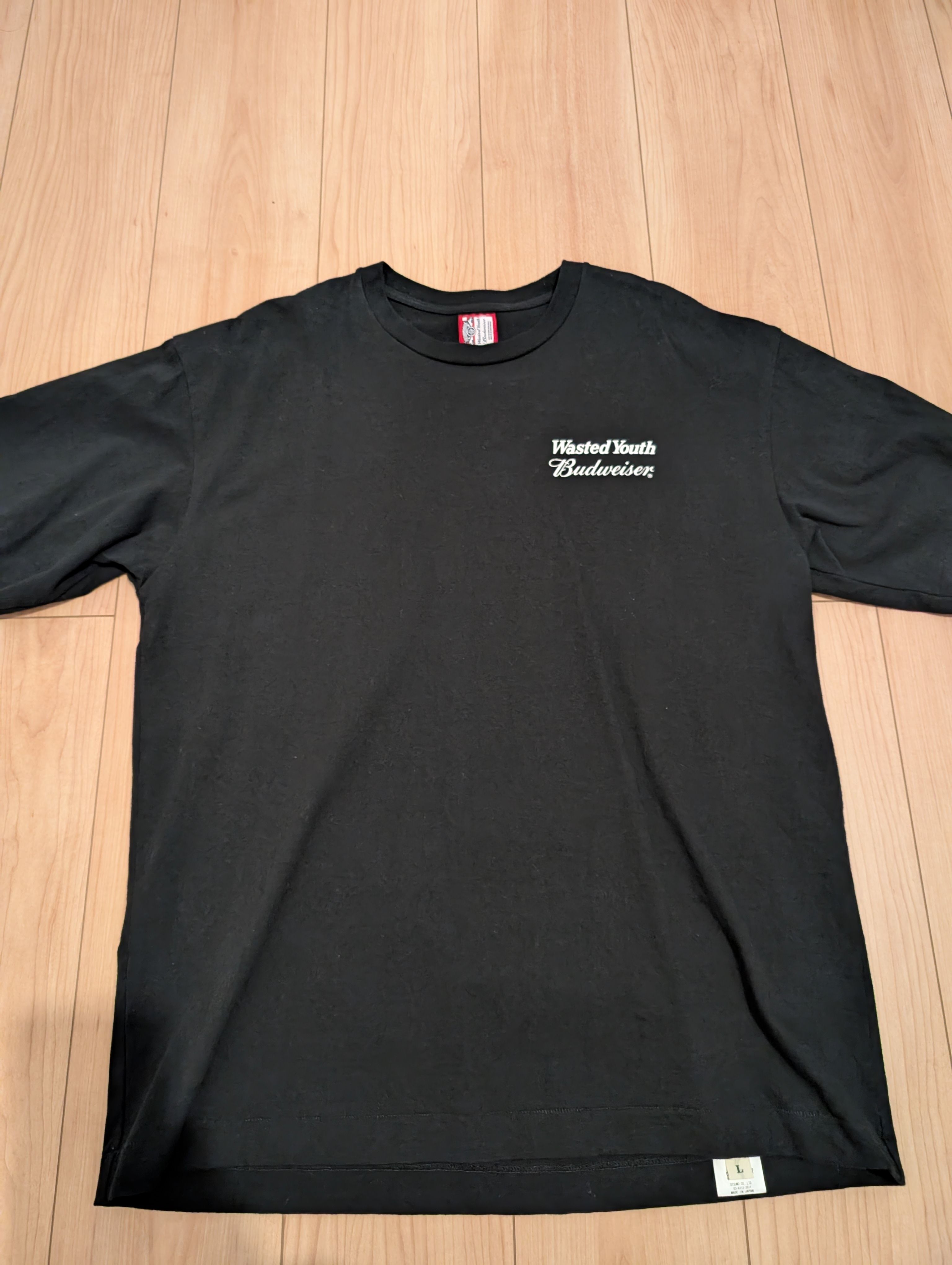 Wasted Youth x Budweiser WYxBW T-SHIRT "Black" / VERDY