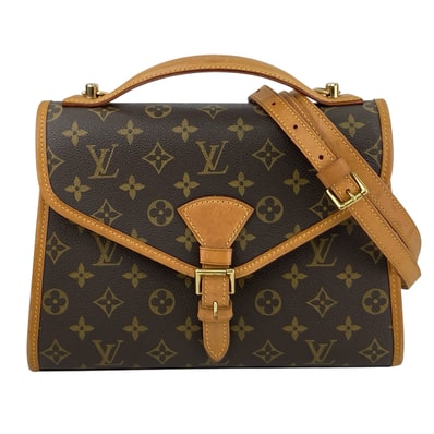 LOUIS VUITTON ルイ・ヴィトン ベルエア 2WAY ハンドバッグ ショルダーバッグ M51122 モノグラム ブラウン レディース【中古】