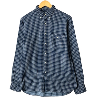 古着 ラルフローレン Ralph Lauren 長袖 ボタンダウンチェックシャツ メンズM相当/eaa574085