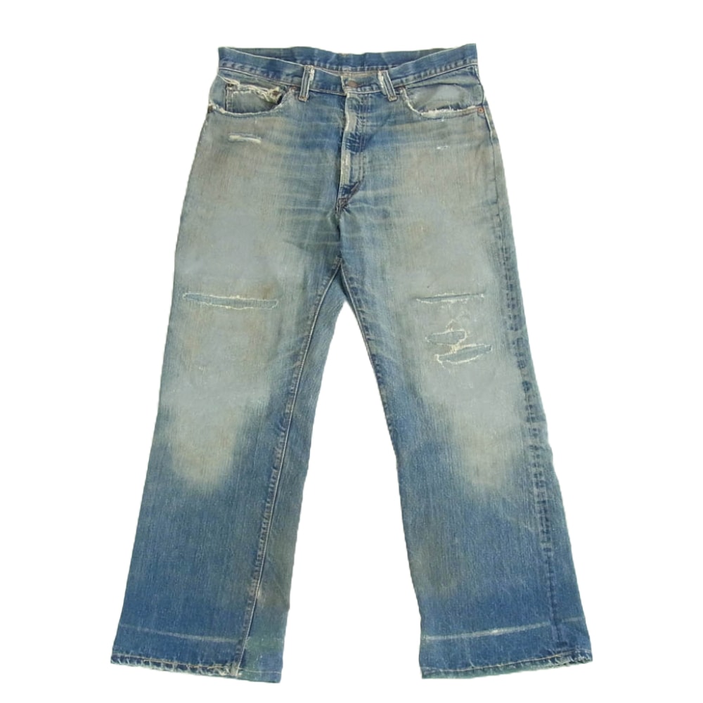 Levi's リーバイス デニムパンツ 505 BIG E ボタン裏刻印8 TALON ZIP デニム パンツ インディゴブルー系【中古】