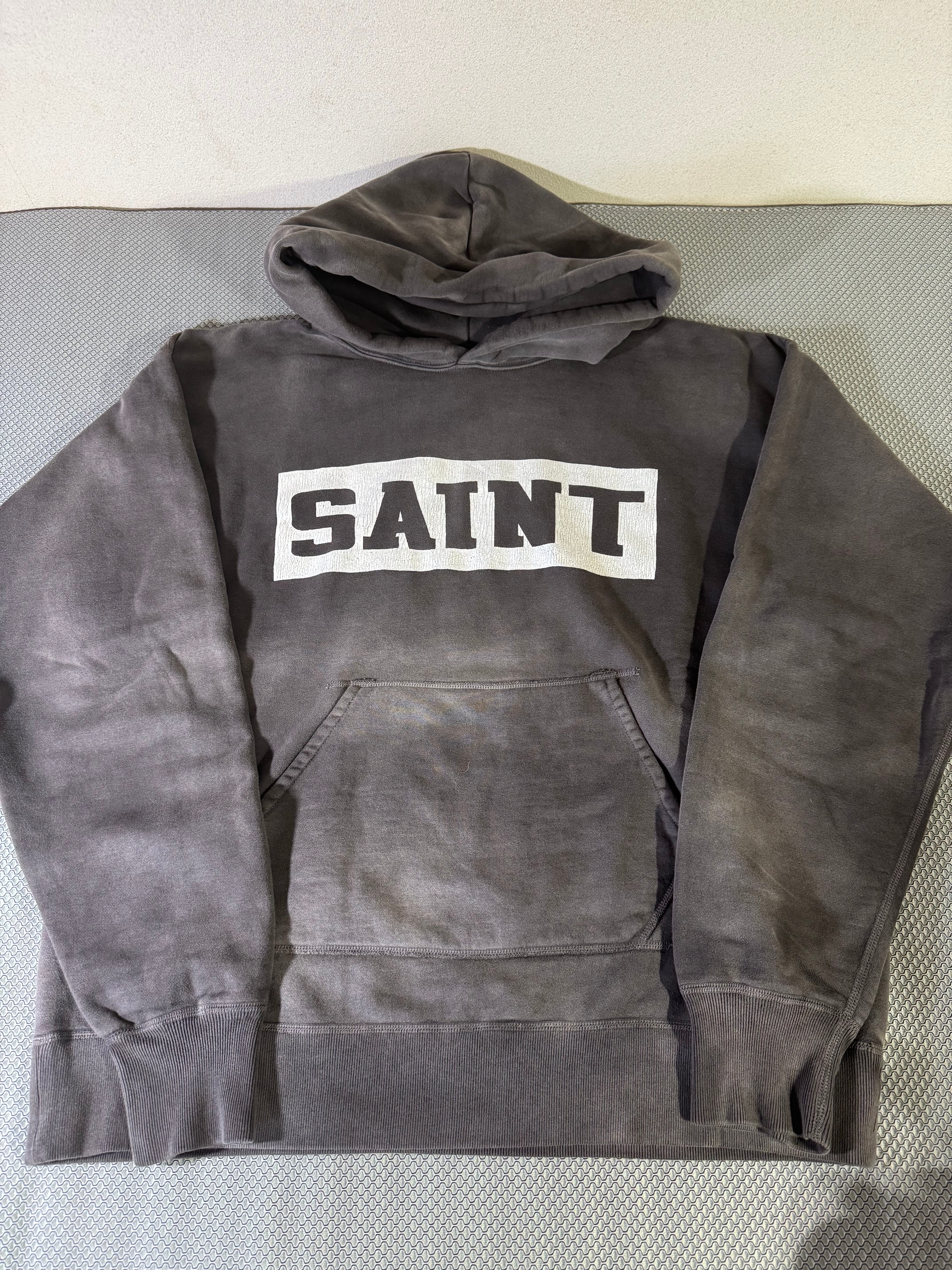 SAINT Mxxxxxx x Aries 23Aw Hoodie 