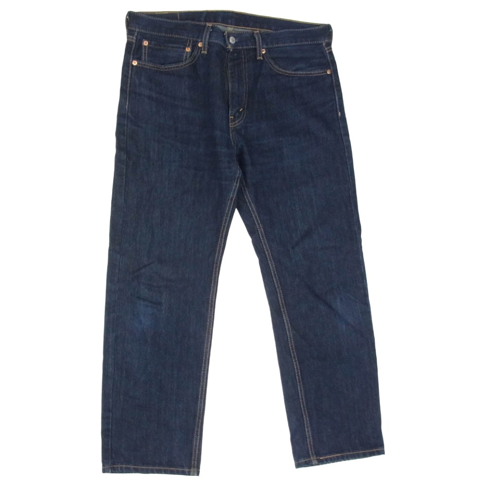 Levi's リーバイス 505 ボタン裏4582 スモールe ボタンフライ デニムパンツ ジーンズ インディゴブルー系 34【中古】