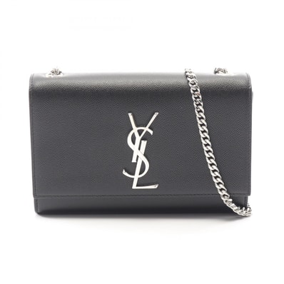 サンローランパリ SAINT LAURENT PARIS KATE ケイト スモール ショルダーバッグ バッグ レザー レディース ブラック系 469390BOW0N1000 【新品】