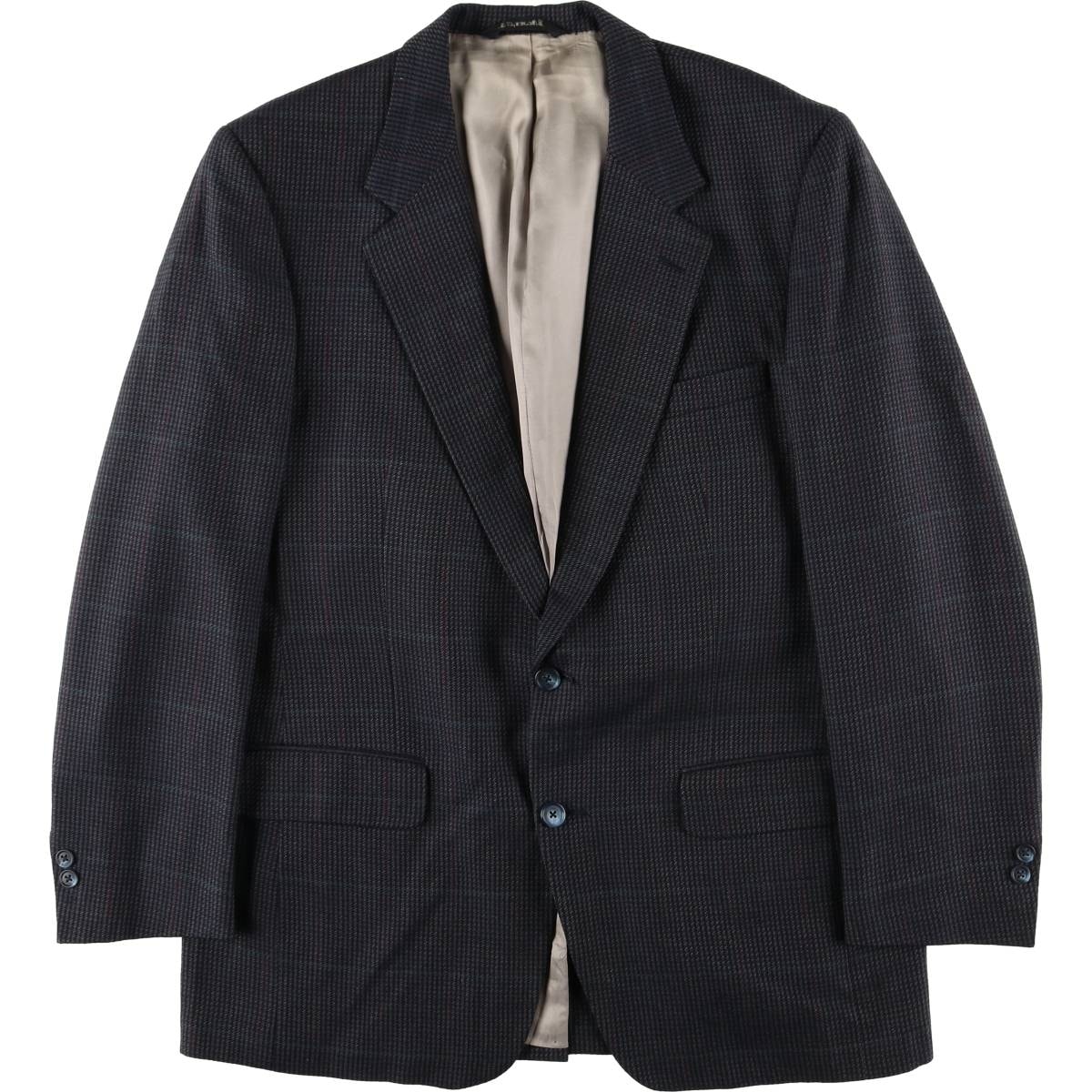 古着 バーバリー Burberry's チェック柄 テーラードジャケット USA製 メンズL相当/evb032450