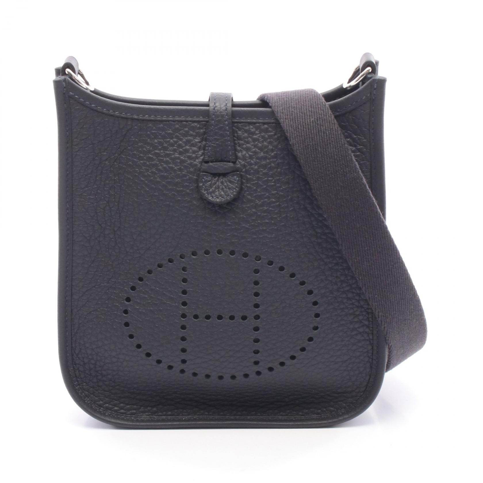 エルメス HERMES エヴリンTPM ショルダーバッグ バッグ レザー トリヨンクレマンス トリヨンクレマンス キャバン K刻印(2025年製造) レディース ネイビー系 【中古】
