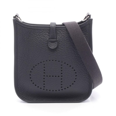 エルメス HERMES エヴリンTPM ショルダーバッグ バッグ レザー トリヨンクレマンス トリヨンクレマンス キャバン K刻印(2025年製造) レディース ネイビー系 【中古】