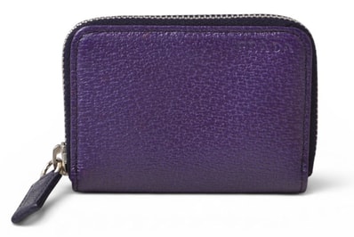 プラダ ヴィンテージ キーケース/キーホルダー PRADA 6連 レザー PRUGNA/プルーン ロゴ刻印 1M0682 レディース メンズ 【中古】