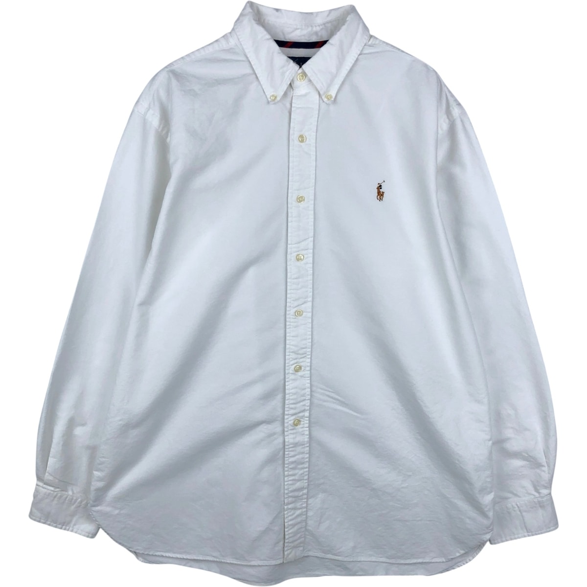 古着 ラルフローレン Ralph Lauren CLASSIC FIT 長袖 ボタンダウンシャツ メンズXL相当/eaa621233