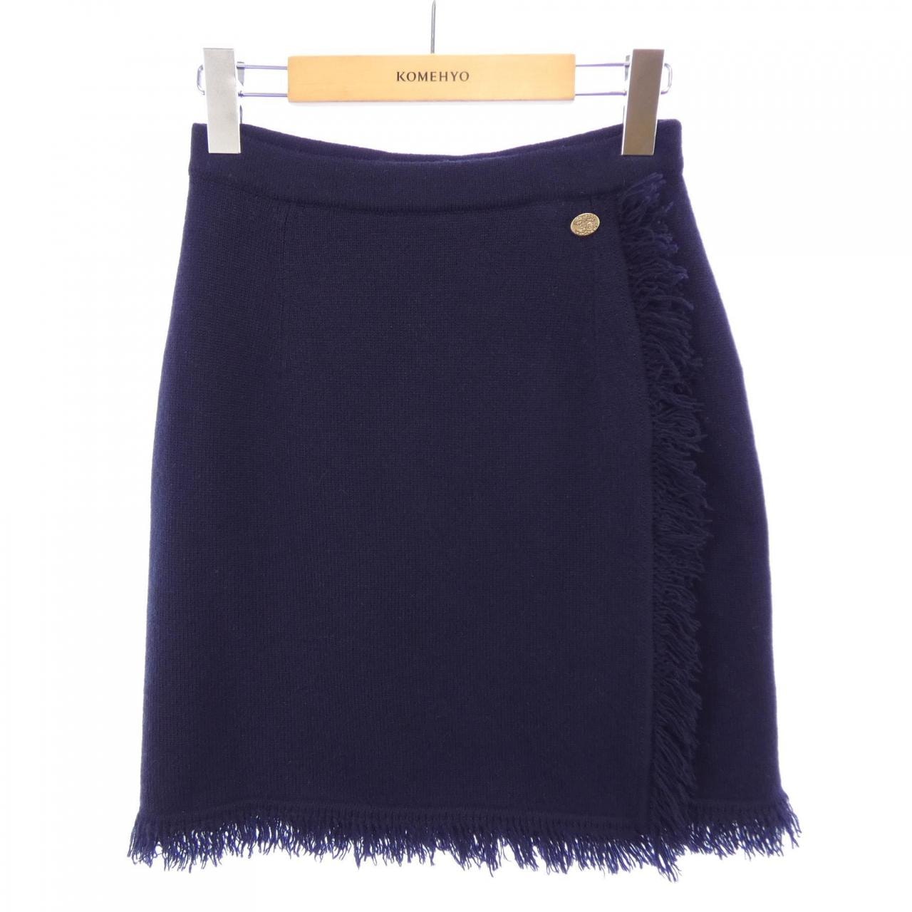 C (やや傷や汚れあり)】シャネル CHANEL P58209K07615 スカートの古着