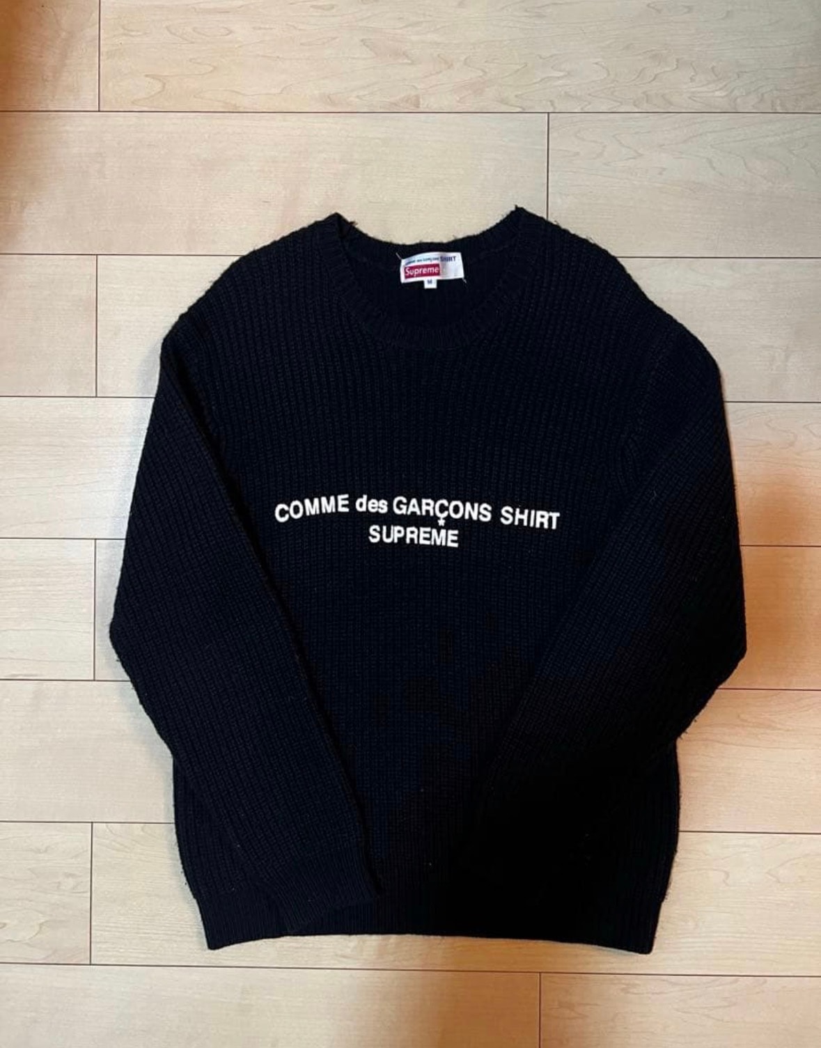 Supreme / Comme des Garçons SHIRT® Sweater "Black"