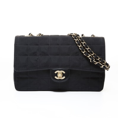 シャネル CHANEL 7番台 1997-1999 ニュートラベルライン 金具:マットゴールド ショルダーバッグ【中古】