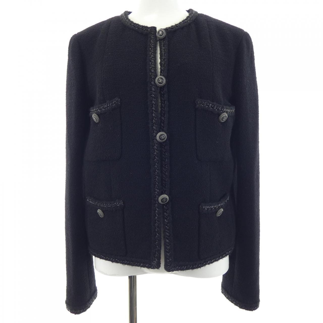 シャネル CHANEL P33858V18196 08A ノーカラージャケット