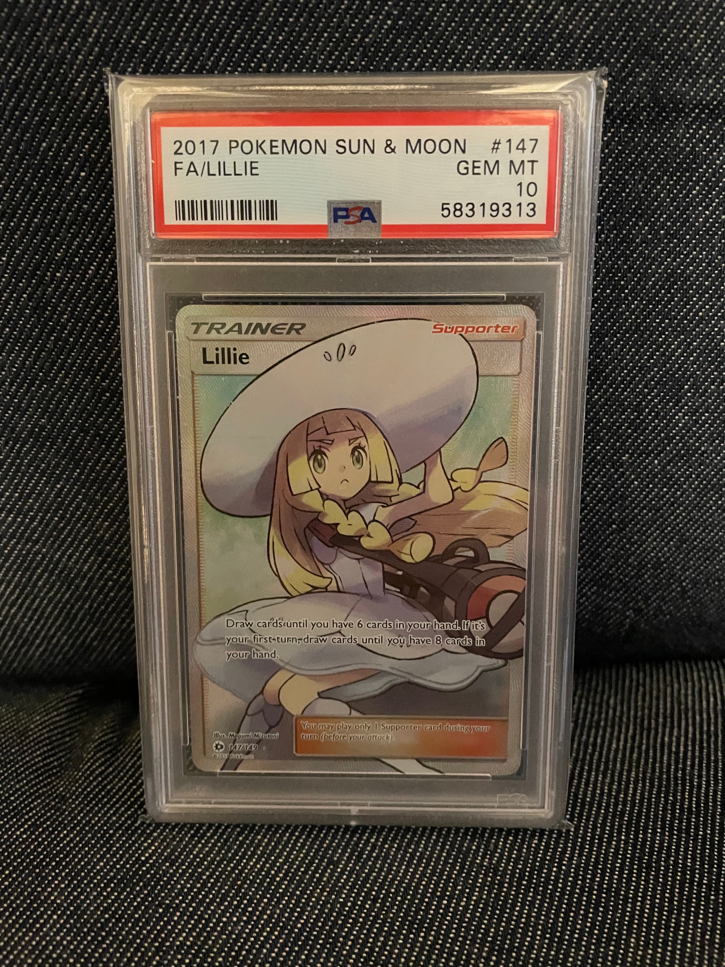 PSA10】リーリエ（帽子リーリエ） UR [147/149]【英語版】(サン&ムーン