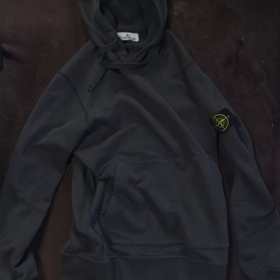 Stone Island Pullover Cotton Hoodie "Olive"