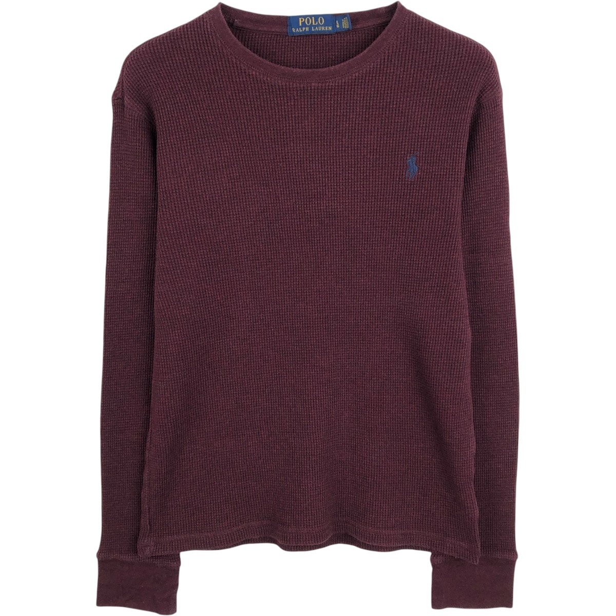 古着 ラルフローレン Ralph Lauren POLO RALPH LAUREN サーマルロンT ワッフル レディースL相当/eaa680382
