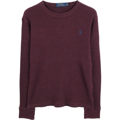古着 ラルフローレン Ralph Lauren POLO RALPH LAUREN サーマルロンT ワッフル レディースL相当/eaa680382