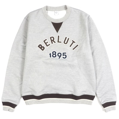 極美品 ベルルッティ
スウェット グレー メンズ M R25JRL82JBAW