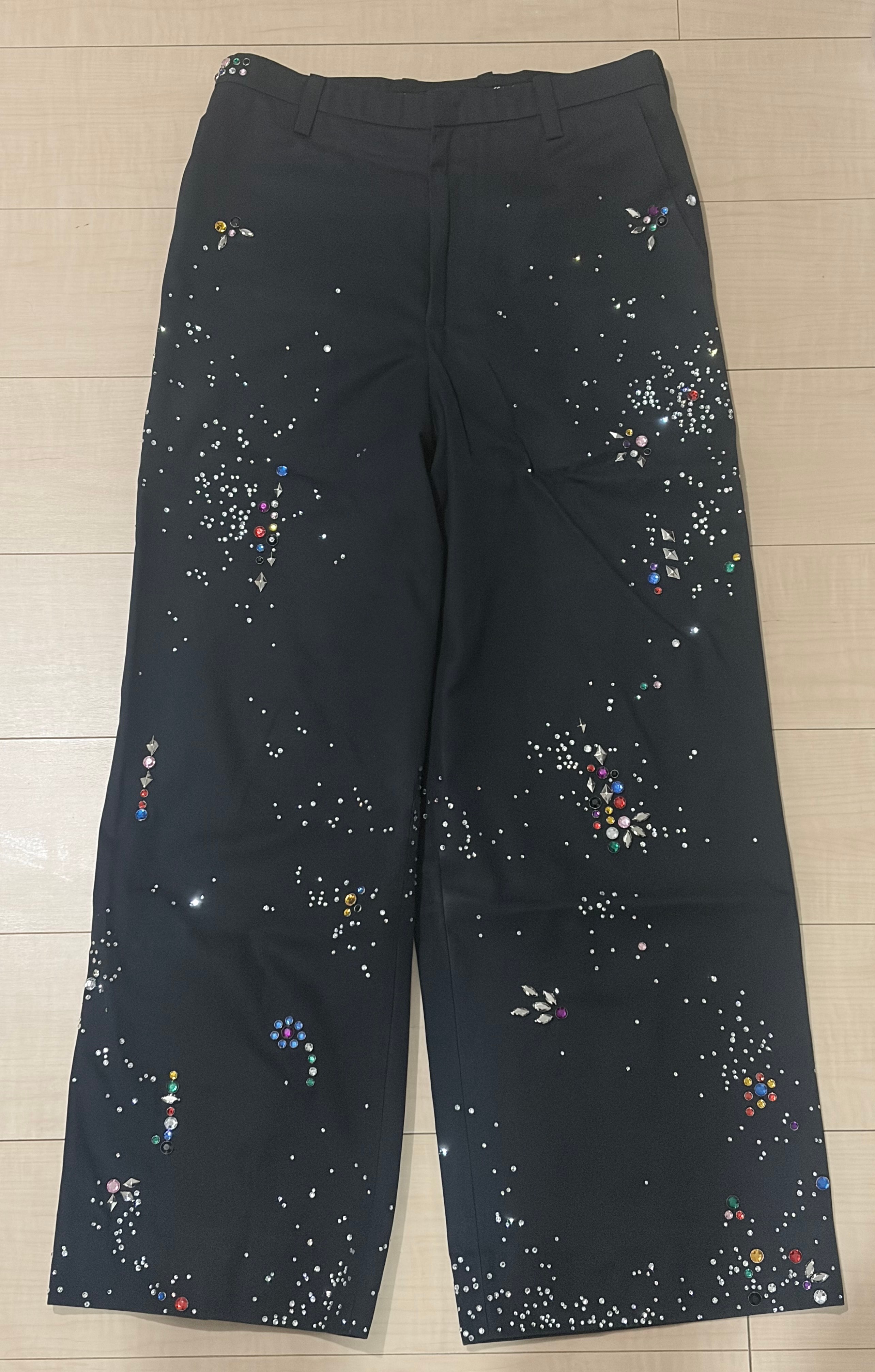 MASU Galaxy Straight Trousers "Dark Navy"