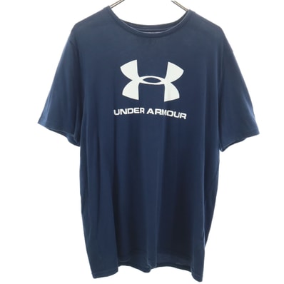 UNDER ARMOUR アンダーアーマー 半袖 Tシャツ XL ネイビー