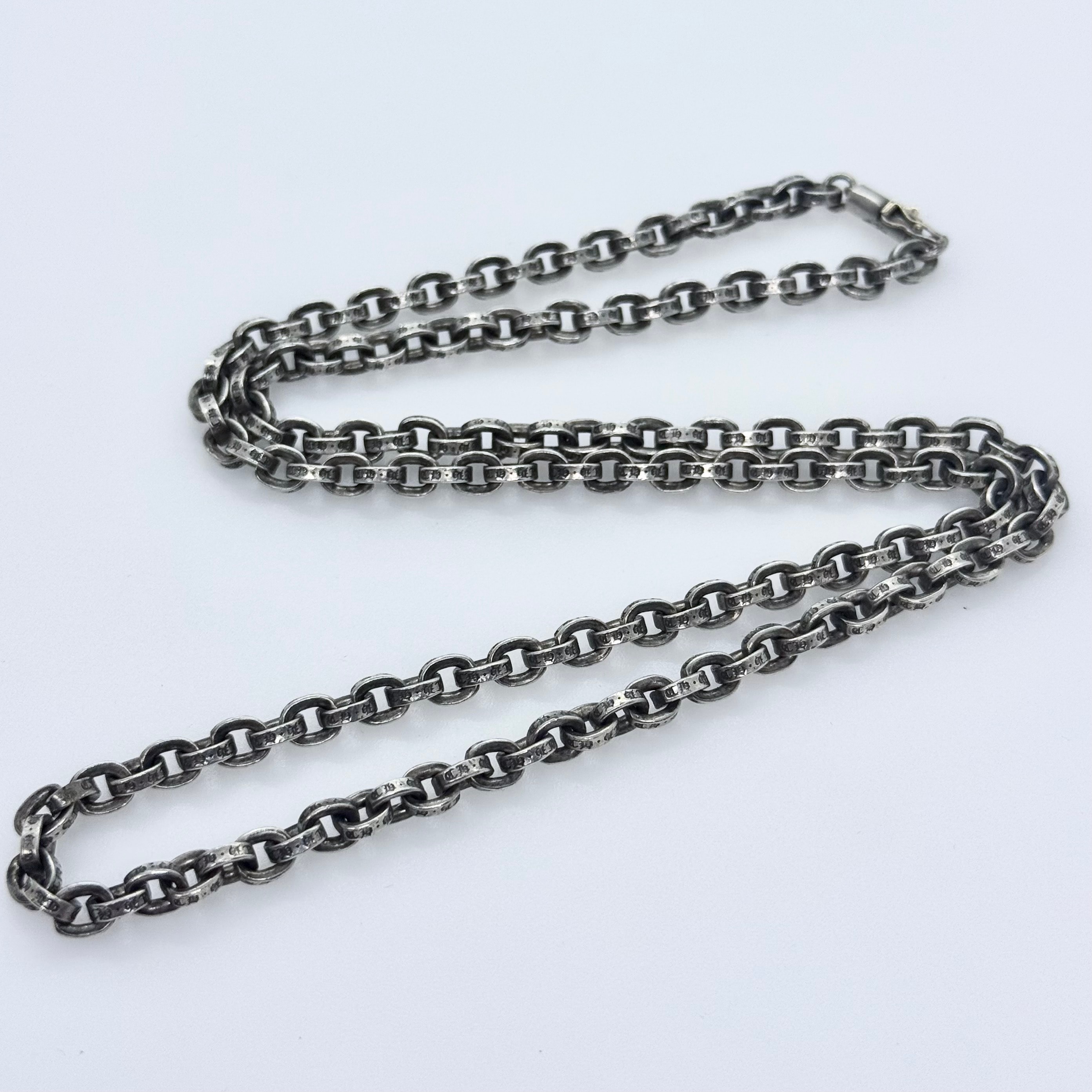 Chrome Hearts Paper Chain Necklace "Silver"