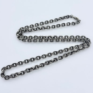 Chrome Hearts Paper Chain Necklace "Silver"