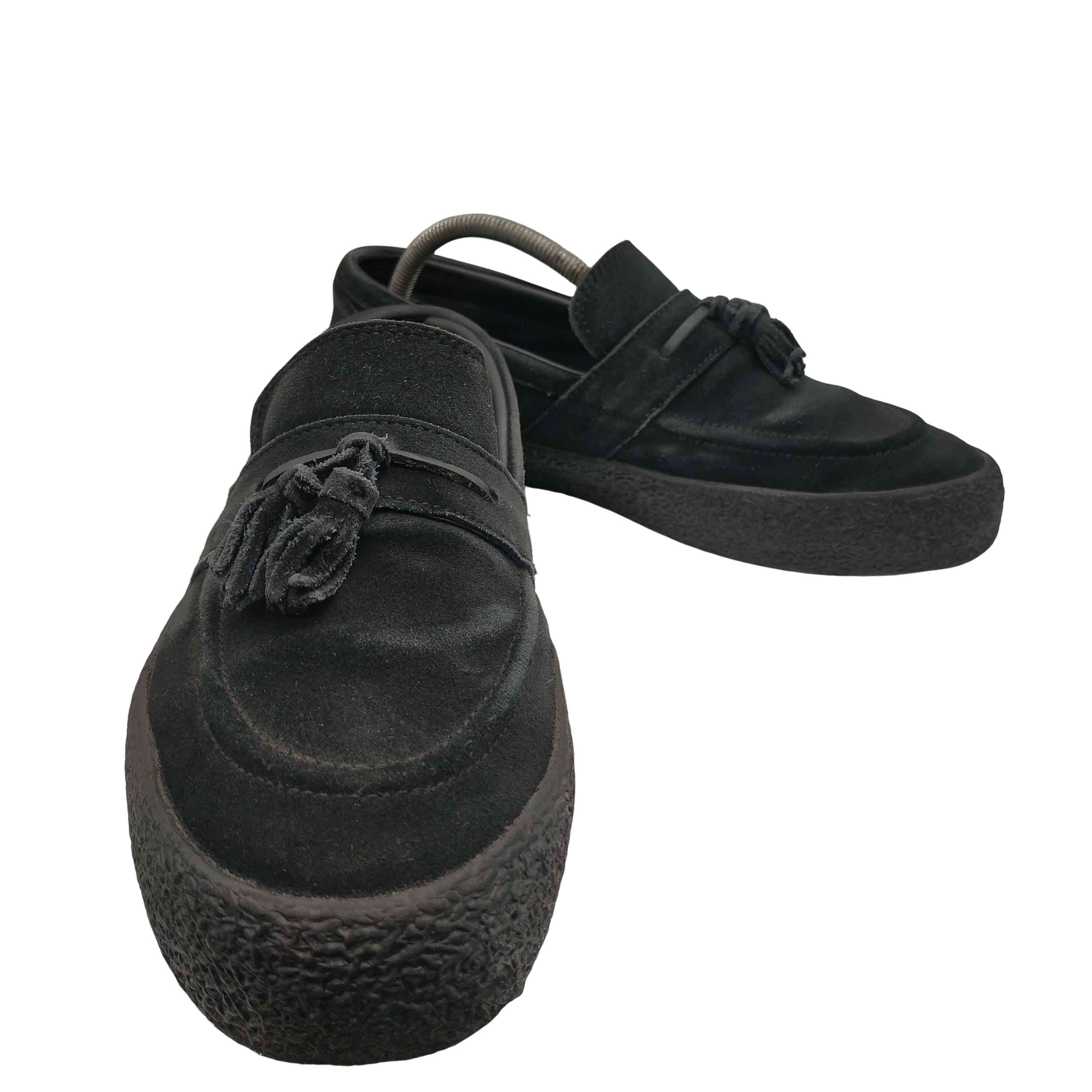 VM005 SUEDE スウェード タッセル スリッポン スニーカー【1141615334759】