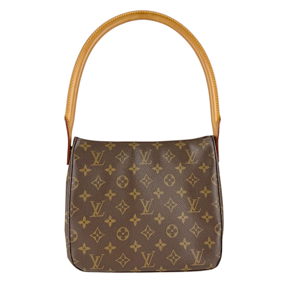 ルイ ヴィトン LOUIS VUITTON ショルダーバッグ モノグラム ルーピングMM モノグラムキャンバス ブラウン レディース M51146【中古】 z9032
