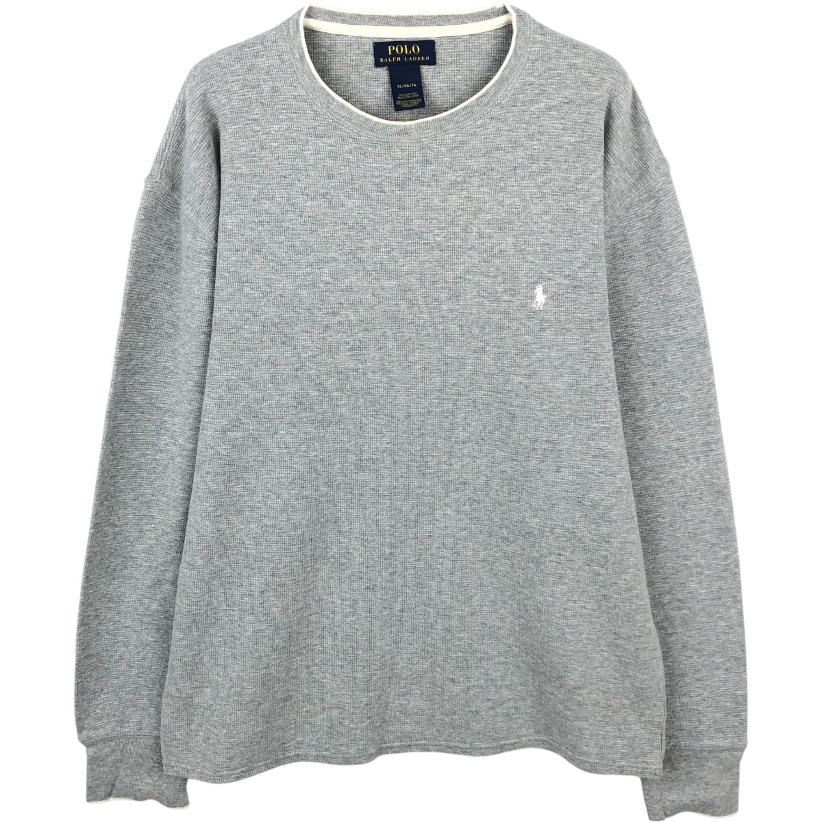古着 ラルフローレン Ralph Lauren POLO RALPH LAUREN サーマルロンT ワッフル メンズXL相当/eaa662134