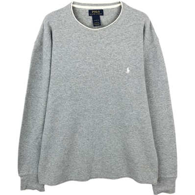 古着 ラルフローレン Ralph Lauren POLO RALPH LAUREN サーマルロンT ワッフル メンズXL相当/eaa662134