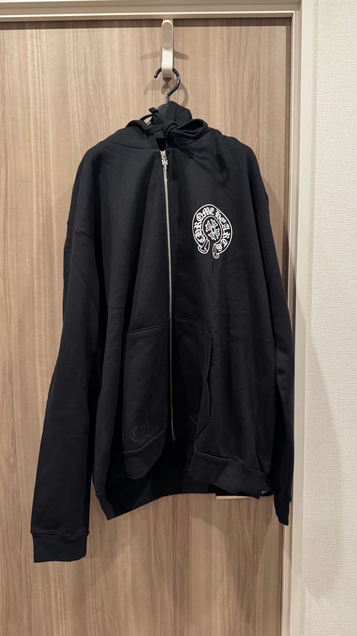 Chrome Hearts Horseshoe Zip Hoodie Tokyo Exclusive "Black"