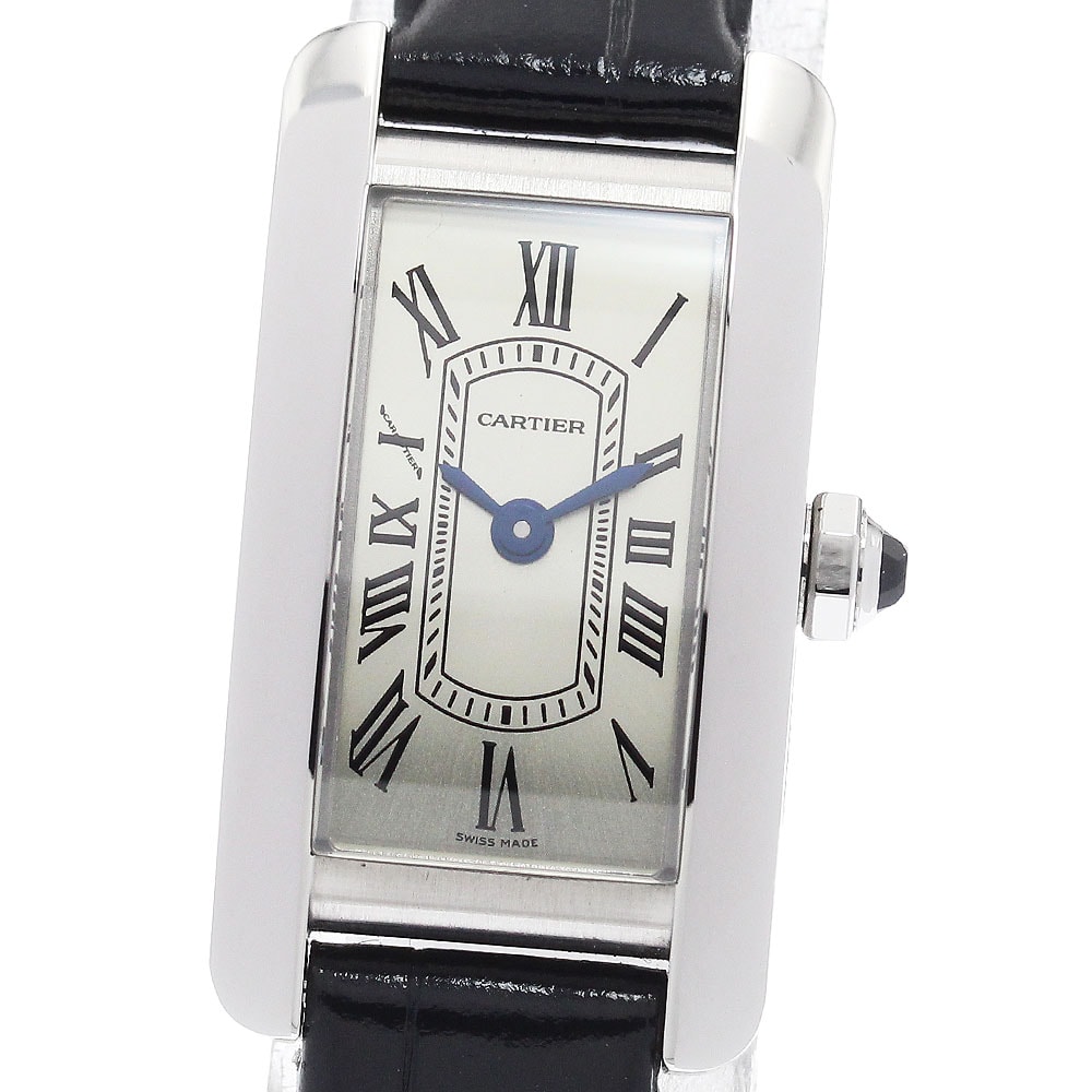 カルティエ タンクアメリカン ミニ WSTA0081 レディース 【中古】
