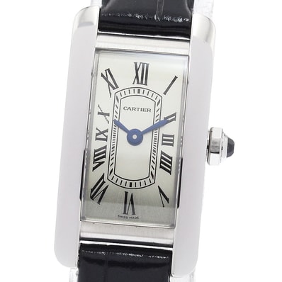 カルティエ タンクアメリカン ミニ WSTA0081 レディース 【中古】