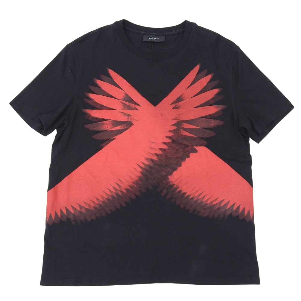 ジバンシィ CHRISTMAS 2010 LIMITED EDITION コットン Tシャツ トップス メンズ 黒 ブラック L 11S 7264 651 L