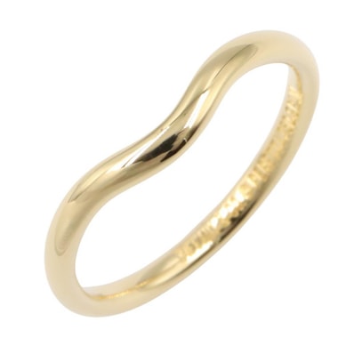 ティファニー TIFFANY&CO カーブドバンド リング リング・指輪 ジュエリー K18(イエローゴールド) レディース ゴールド系 【中古】