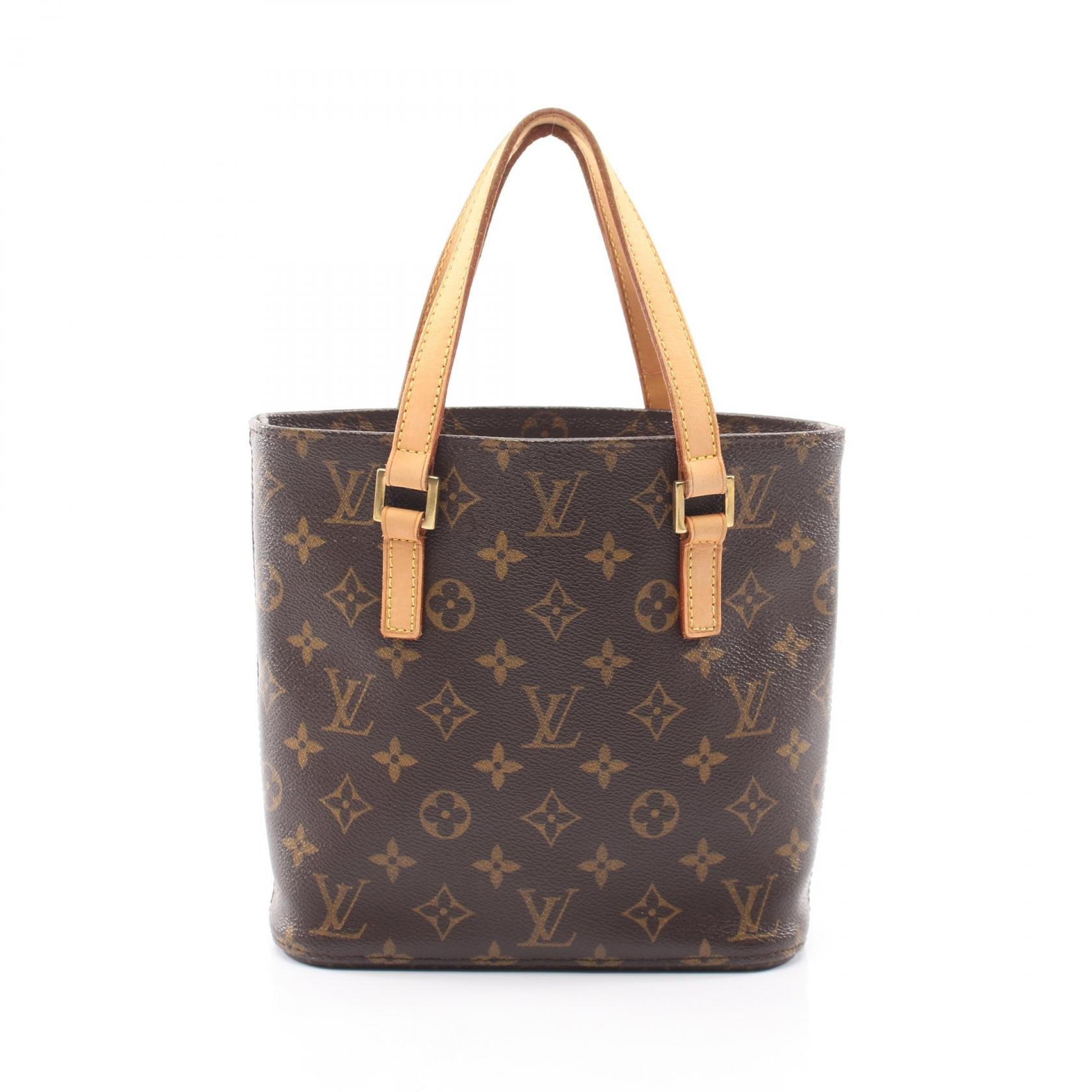 ルイ・ヴィトン LOUIS VUITTON ヴァヴァンPM モノグラム ハンドバッグ バッグ PVCコーティングキャンバス レザー レディース ブラウン系 M51172 【中古】