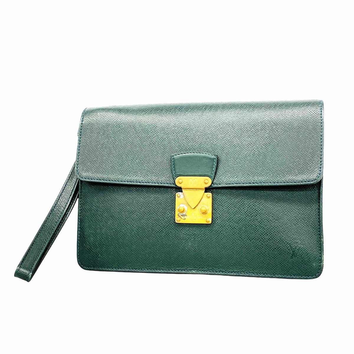 【6dd5314-k】ルイヴィトン クラッチバッグ タイガ クラド M30194 エピセア【中古】メンズ