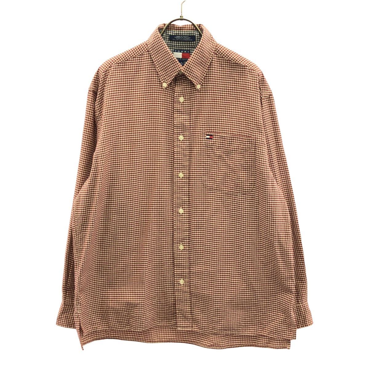TOMMY HILFIGER 90s 長袖 ボタンダウンシャツ